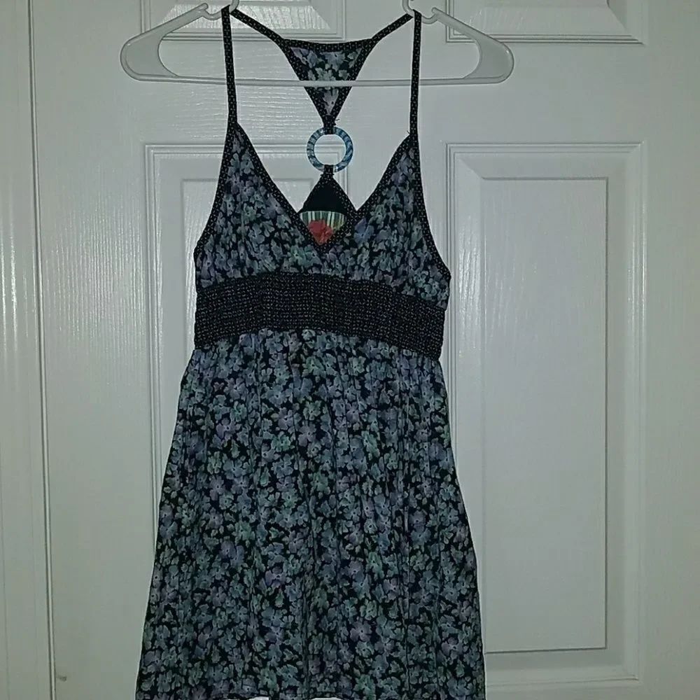 Free People floral top Sz 4